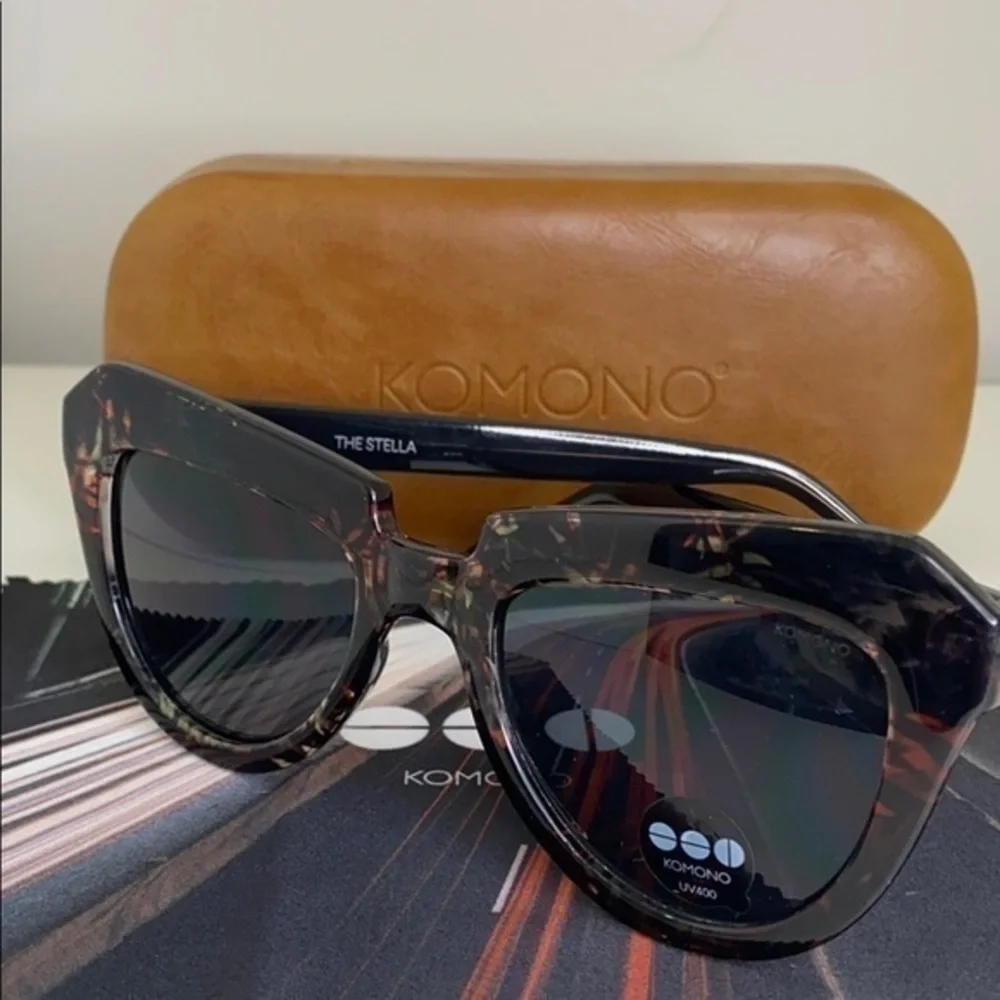 Komono Sunglasses Stella Fern New Cat Eye